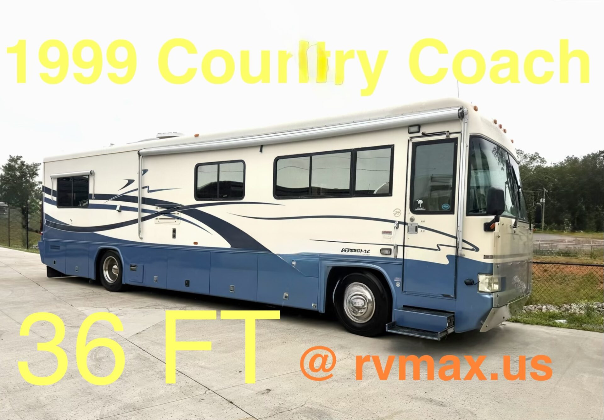 1999 Country Coach Allure 36 foot Dynomax chassis rare clean used diesel pusher